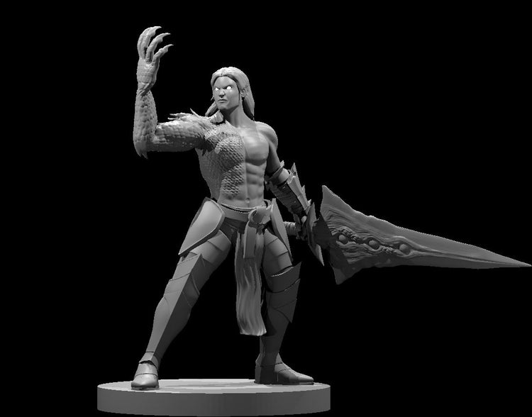 Fallen Elf Paladin – Draconic Infusion