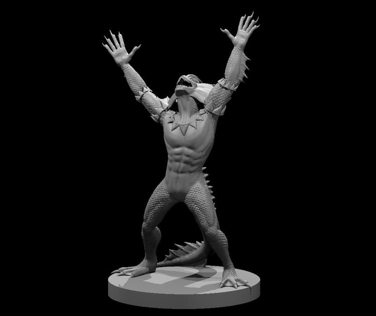 Sahuagin Priest Tabletop Miniature
